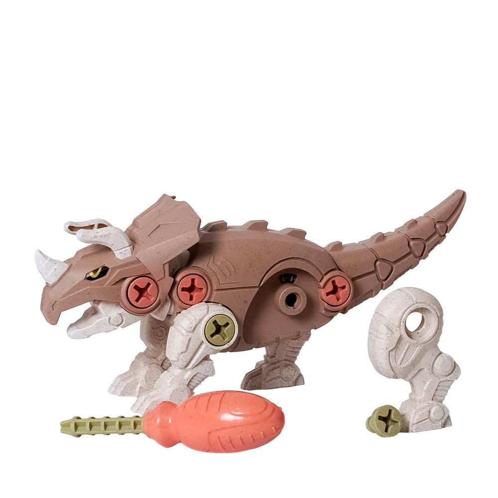 BIOplastic Demonteerbare Dino Triceratops