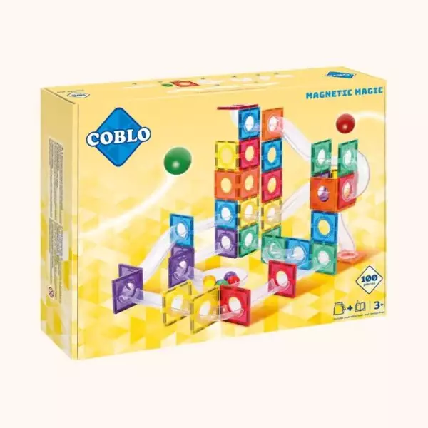 Coblo knikkerbaan - classic - 100 stuks