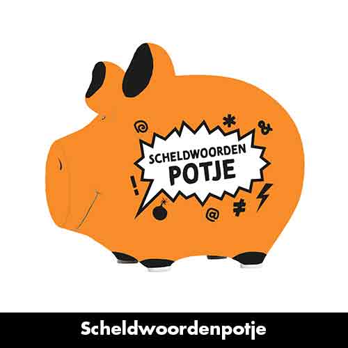 Spaarpot "scheldwoorden potje" ( 31 )