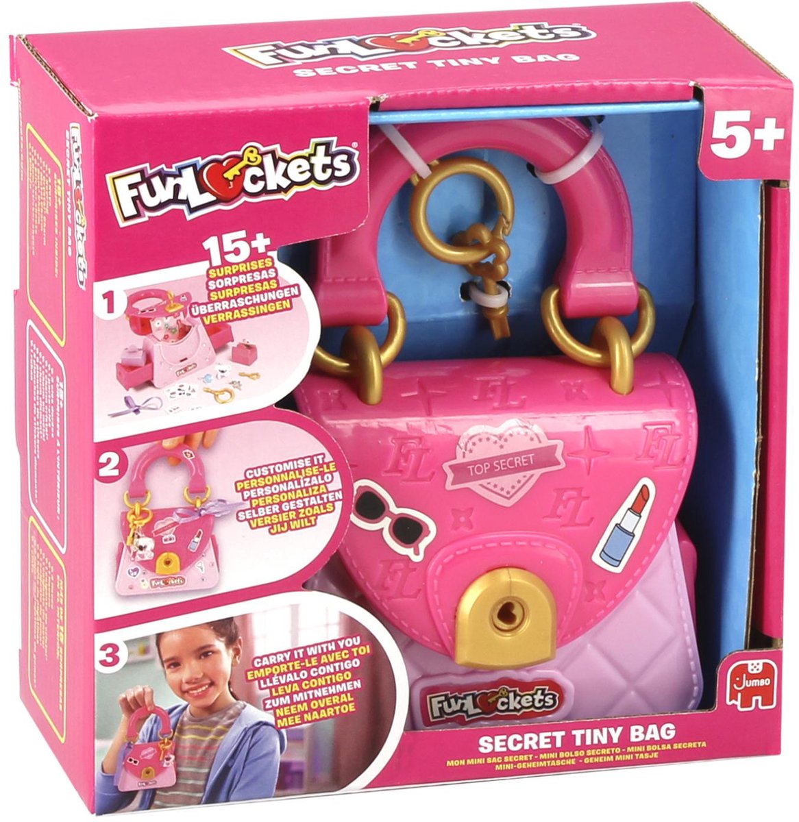 Jumbo - FunLockets - Mini geheim tasje