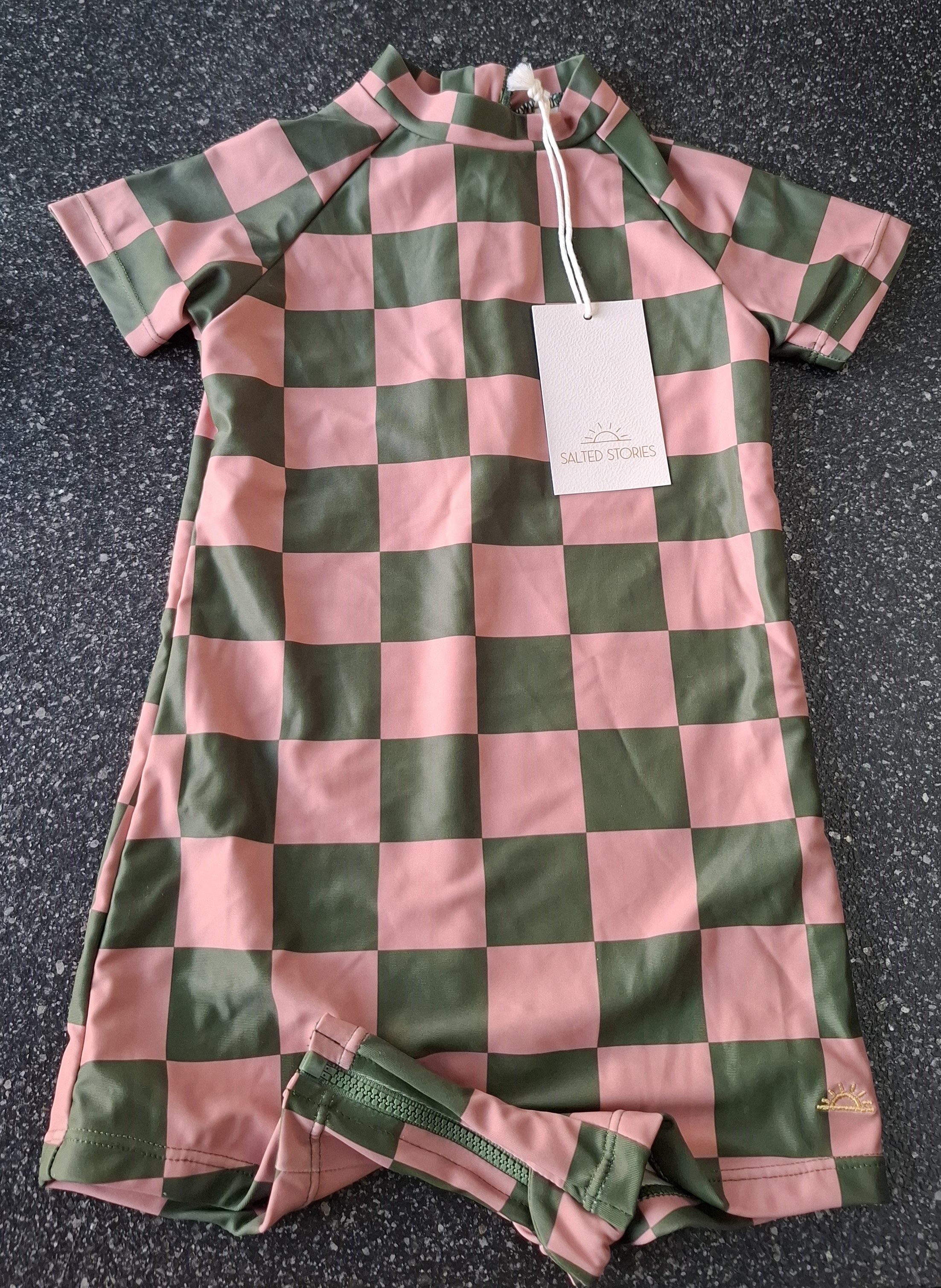 Salted Stories | bodysuit | squares | 86/92