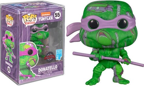 Funko POP! Teenage Mutant Ninja Turtles Donatello (artist) RS (55)