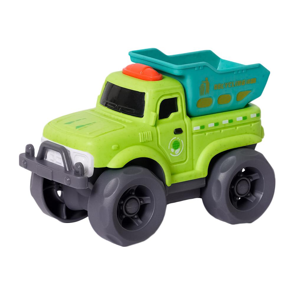 BIOplastic Off-Road Kiepwagen groen - 11 cm