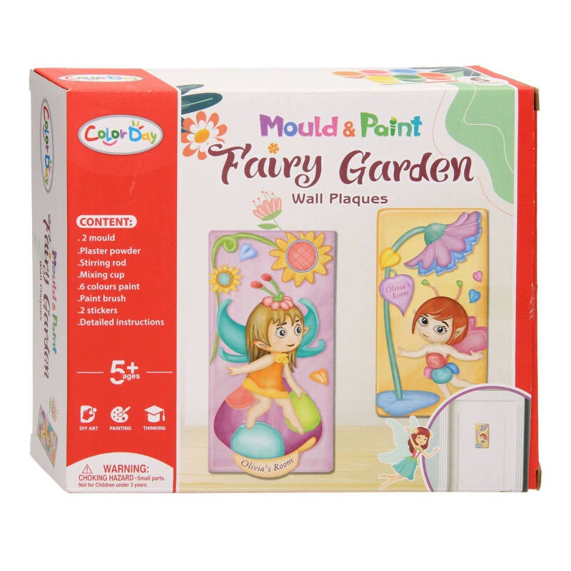 Gips gieten & schilderen fairy magneten