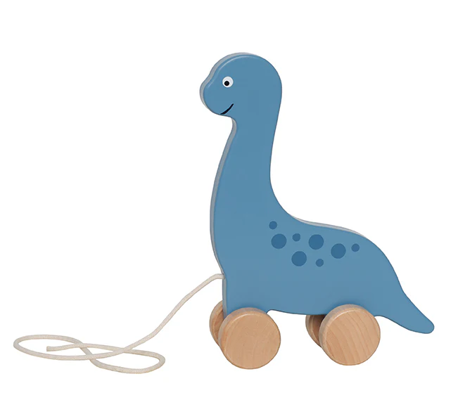 Jabadabadoo Houten Trek dino -Brachiosaurus