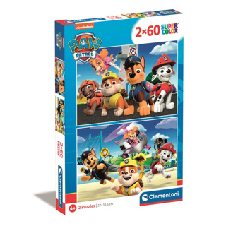 Paw patrol puzzel 2 x 60 stukjes