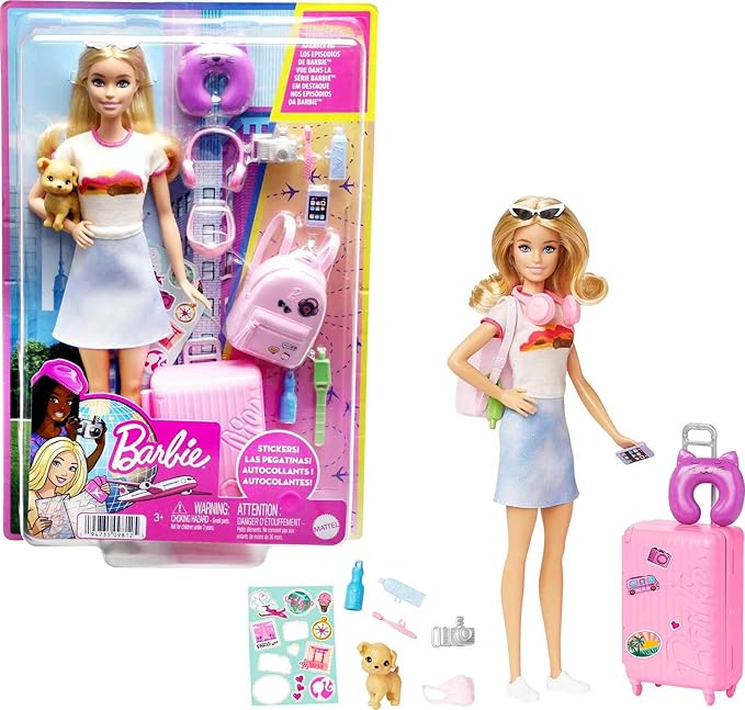 Barbie gaat op reis