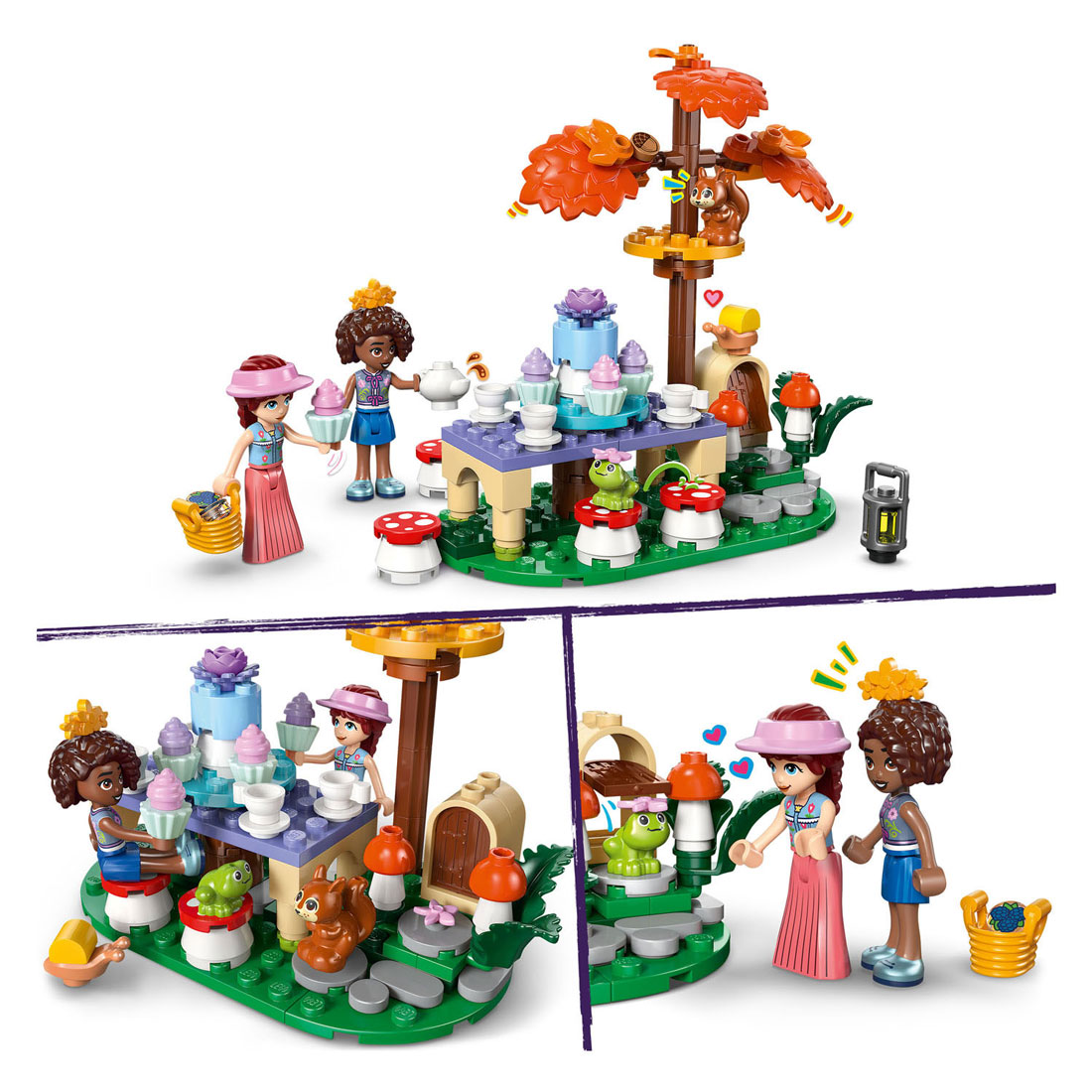 LEGO Friends 42690 Theekransje in het Bos