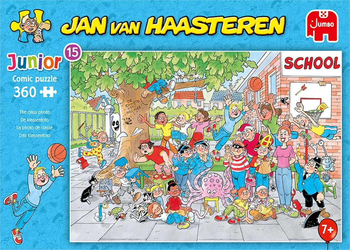 Jan van Haasteren Junior 15 - De klassenfoto - 360 stukjes