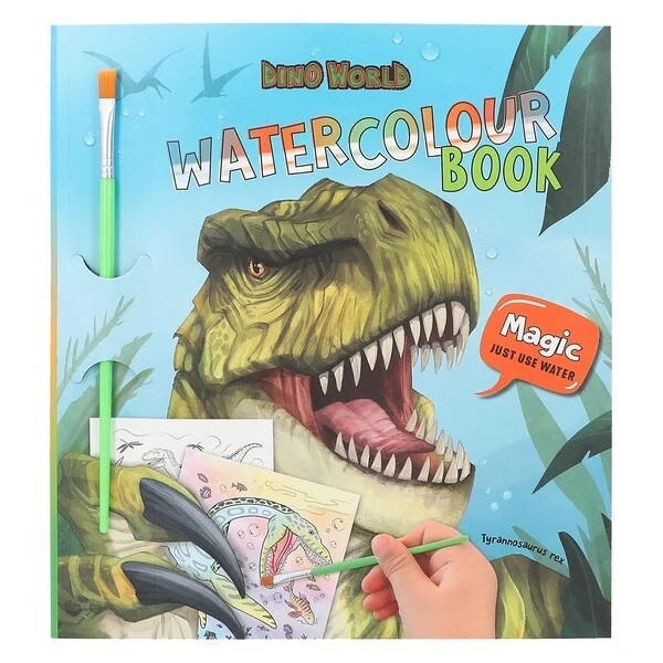 Dino World Magisch Waterverf Kleurboek 12578