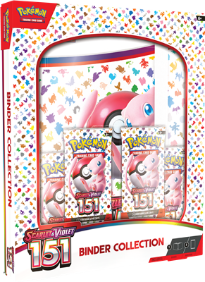 Pokemon tcg sv151 binder collection