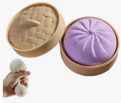 fidget dumpling squishy 10x10x6cm