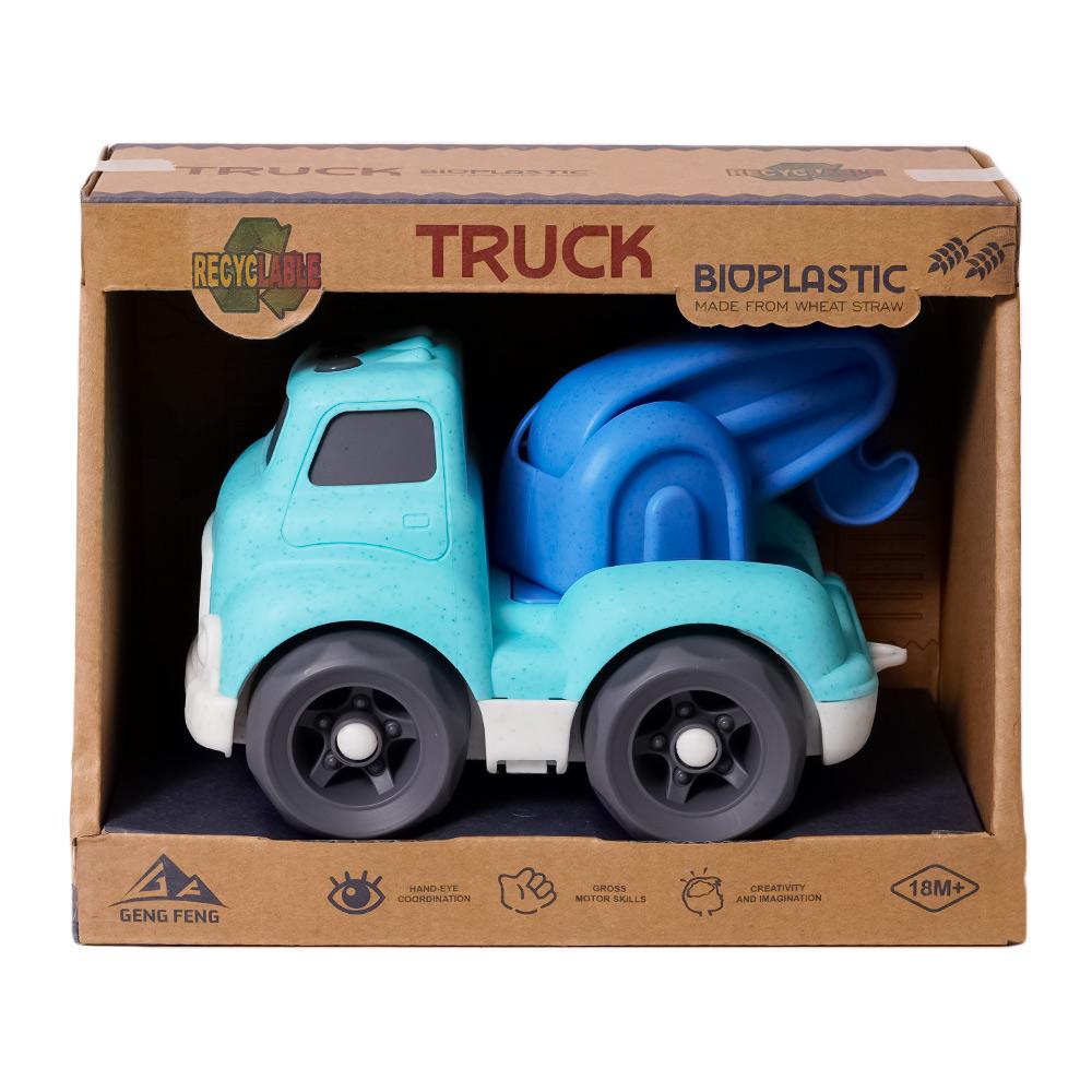 BIOplastic Kraanwagen - Cartoonversie - 18 cm