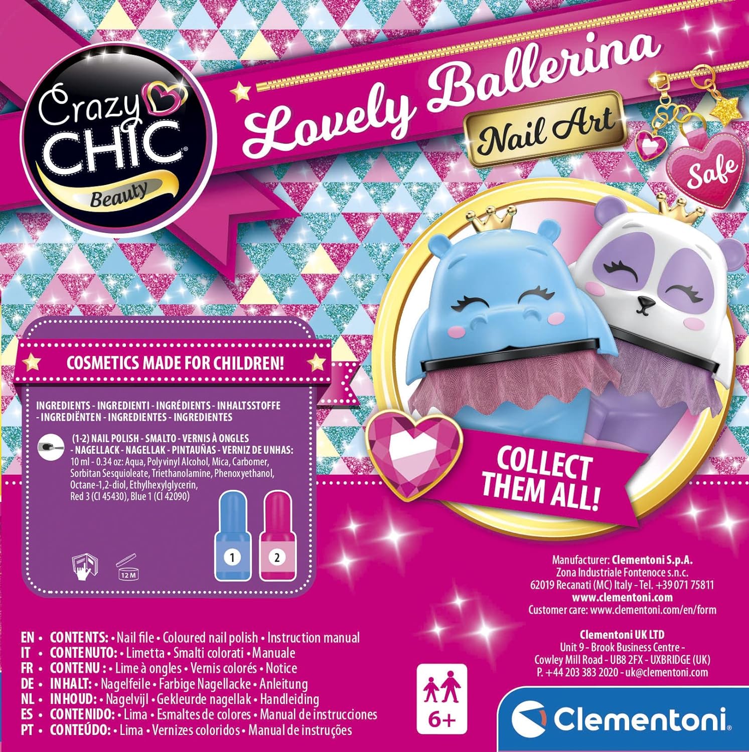 Clementoni Crazy Chic - Ballerina Collection - Panda