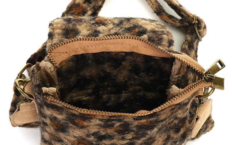 Panter camel teddy telefoontasje Elmen