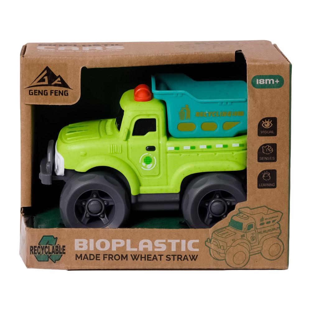 BIOplastic Off-Road Kiepwagen groen - 11 cm