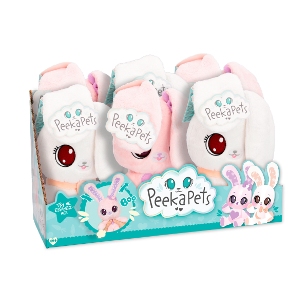 Peekapets Bunny- Kiekeboe Knuffel