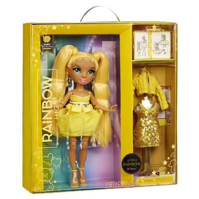 RAINBOW HIGH FANTASTIC FASHION DOLL SUNNY YELLOW