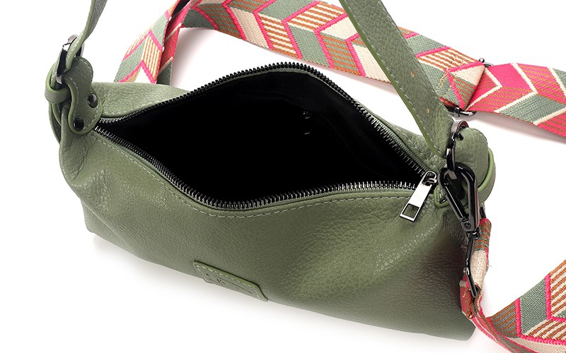 Groene schoudertas Fontana