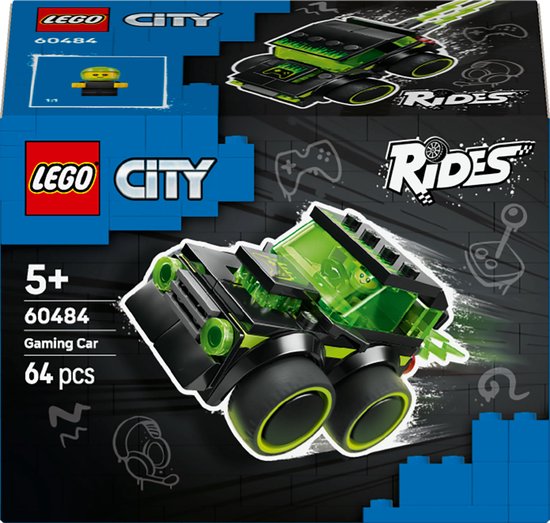 LEGO City Rides gaming car 60484