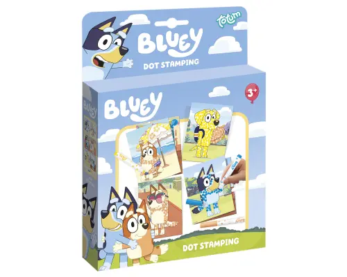 Totum Bluey Dot Stamping
