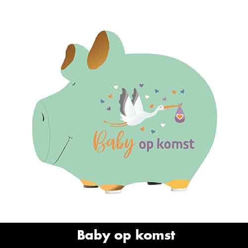 Spaarpot "baby op komst" ( 7 )