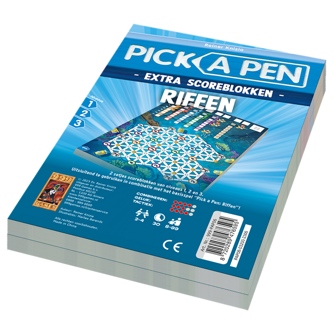 Pick a Pen Riffen Scoreblokken - Dobbelspel