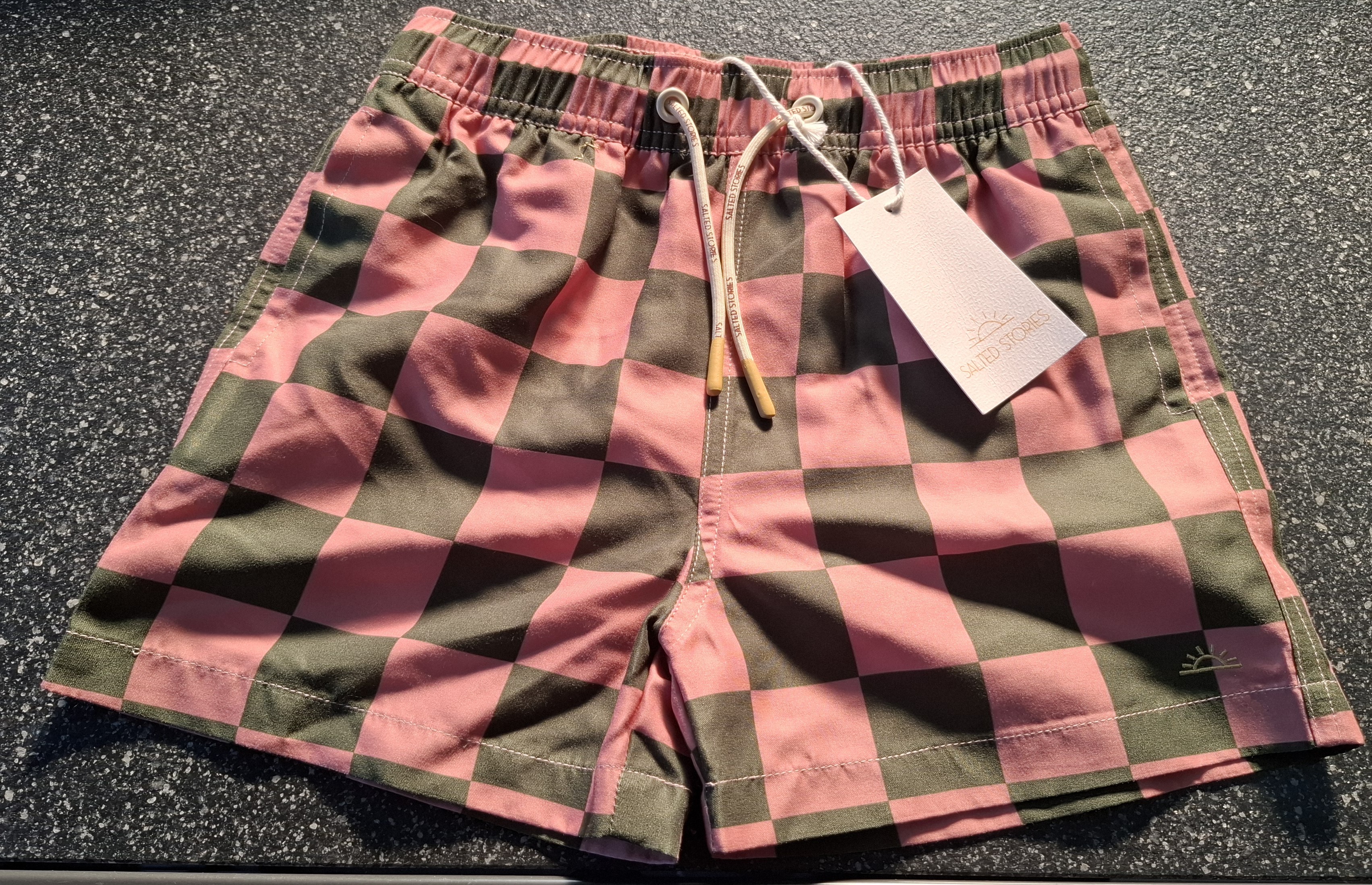 salted stories zwemshort squares maat 86/92
