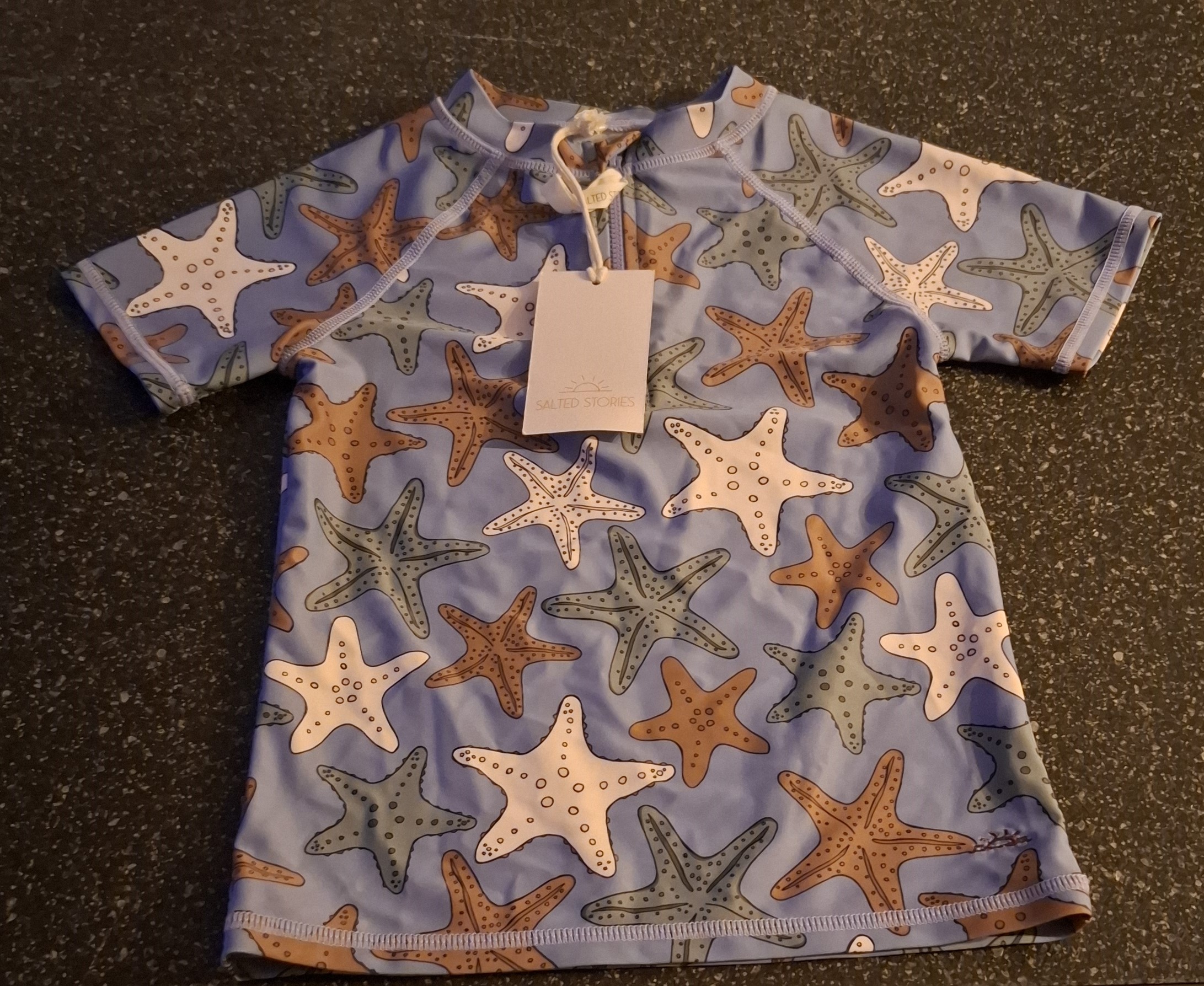 Salted Stories | zwem shirt | starfish | 110/116