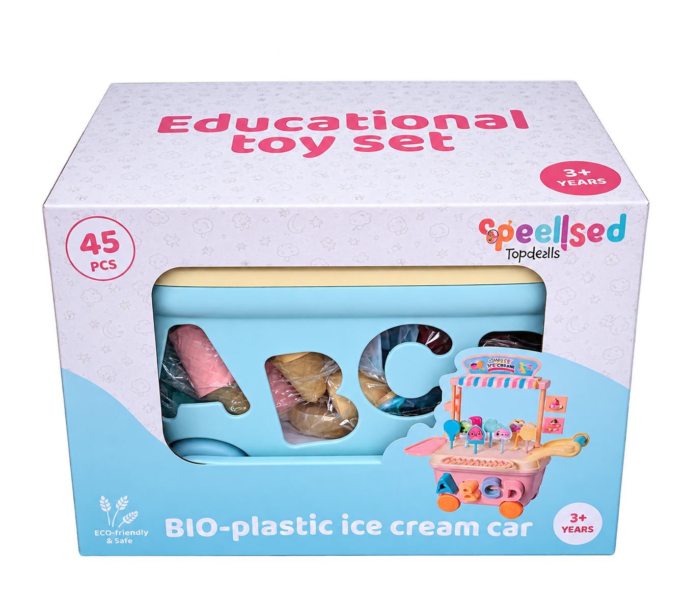 BIOplastic IJskar 45-delig