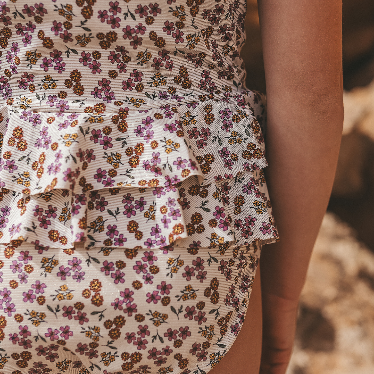 salted stories Sparkly Flower | Swimsuit 110/116, collectie 2026