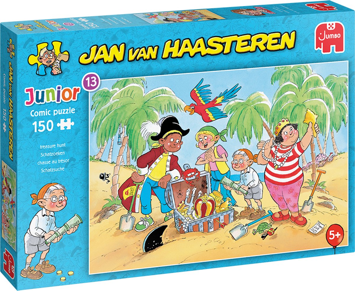 Jan van Haasteren Junior 13 - Schatzoeken - 150 stukjes