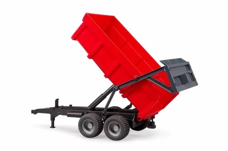 Kiepwagen met automatische achterwand
