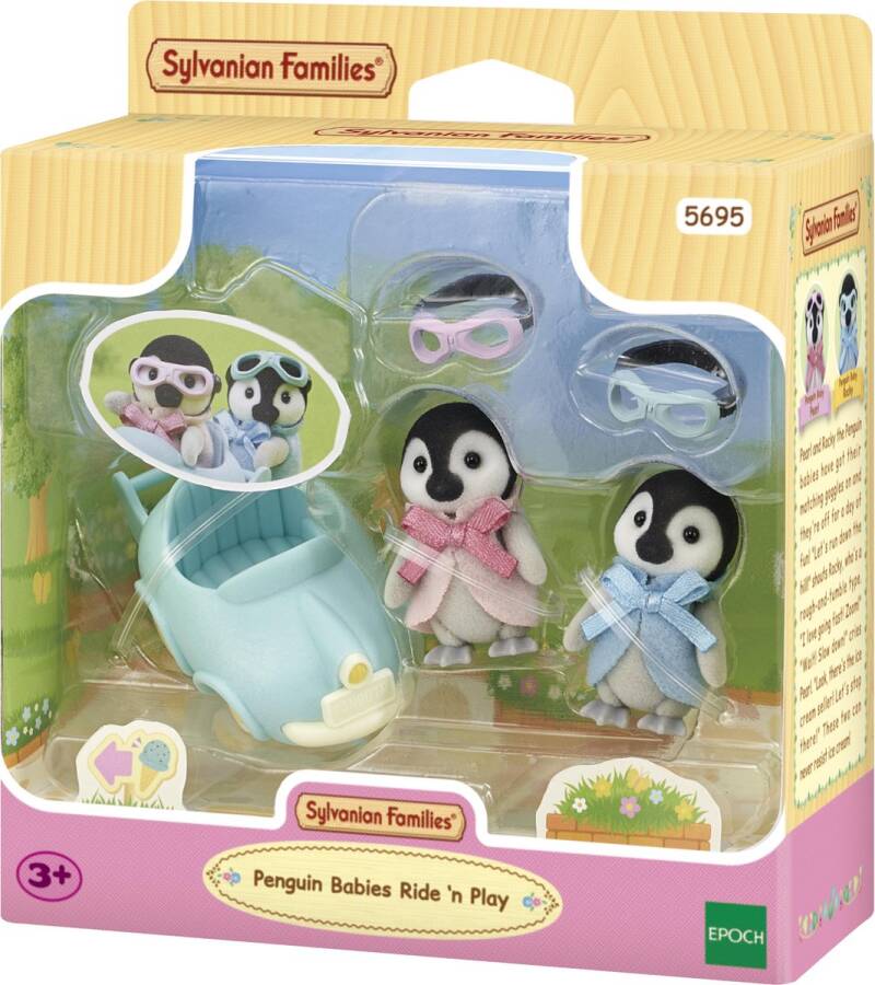 Sylvanian families 5695 pinguïn baby's speelset