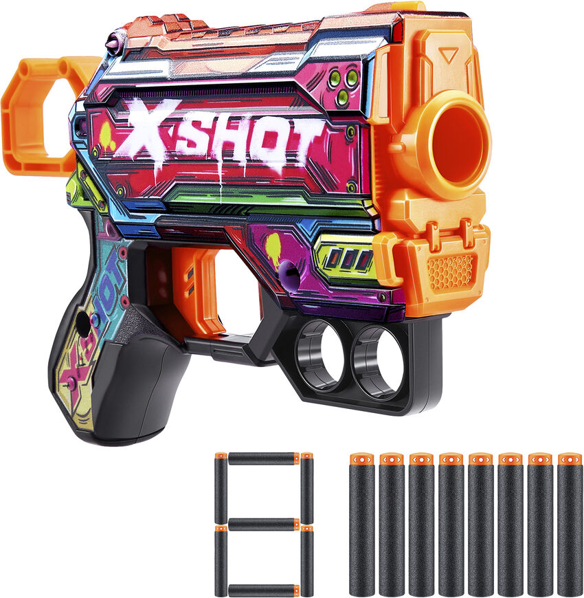 X-Shot Skins Dart Blaster (8 darts) 