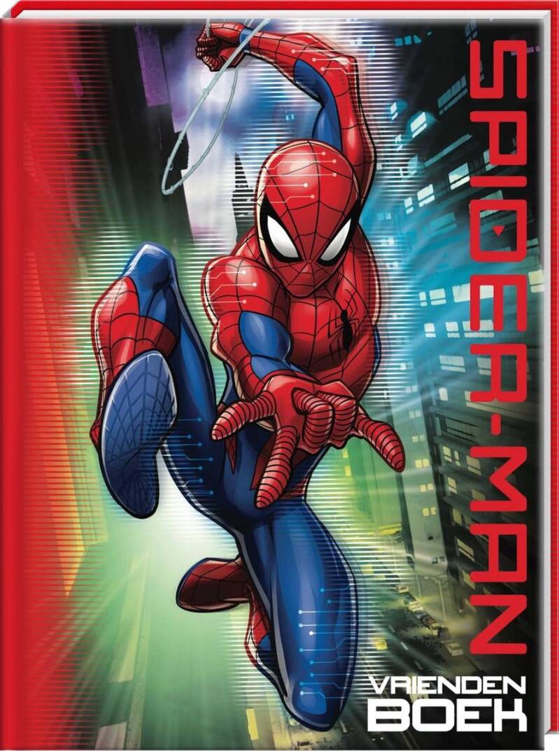 Spiderman vriendenboekje