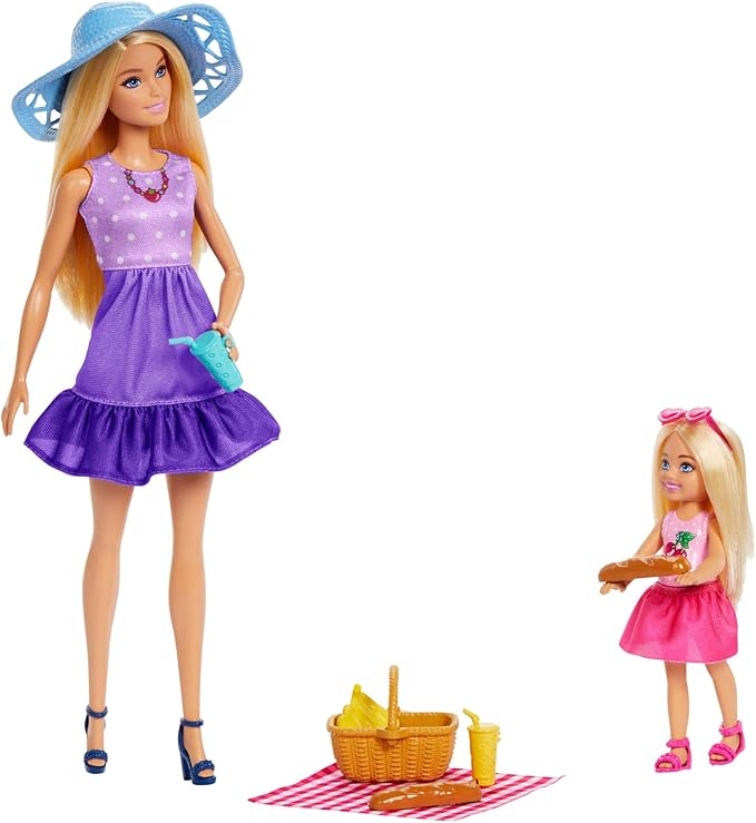 Barbie Malibu Picknickset met Chelsea