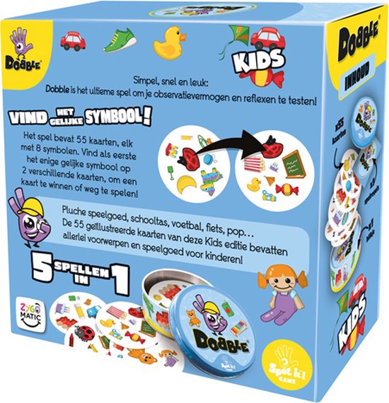 Dobble Kids - Kaartspel