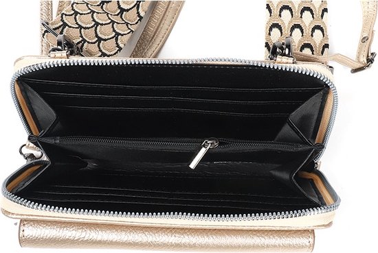 Champagne portemonnee / telefoontasje Berlijn