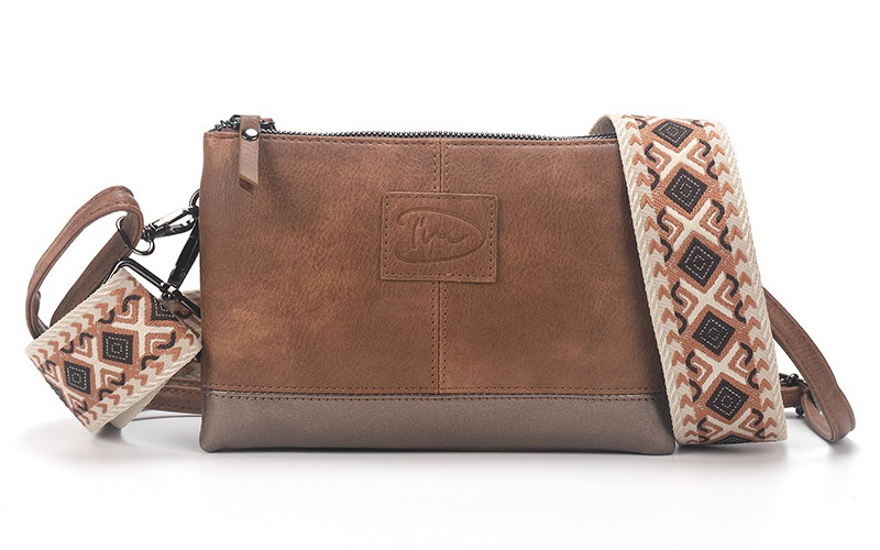 Camel schoudertasje Harbin