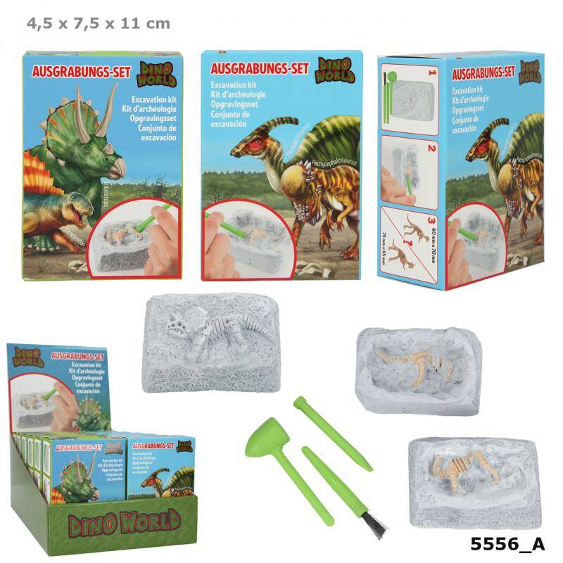 5556 Dino world opgravingsset klein