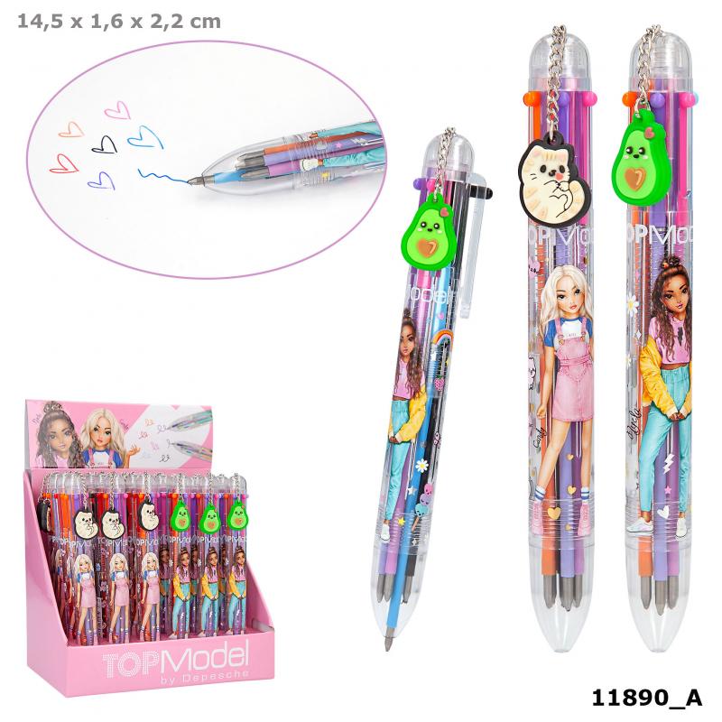 11890 TOPModel gelpen met 6 kleuren