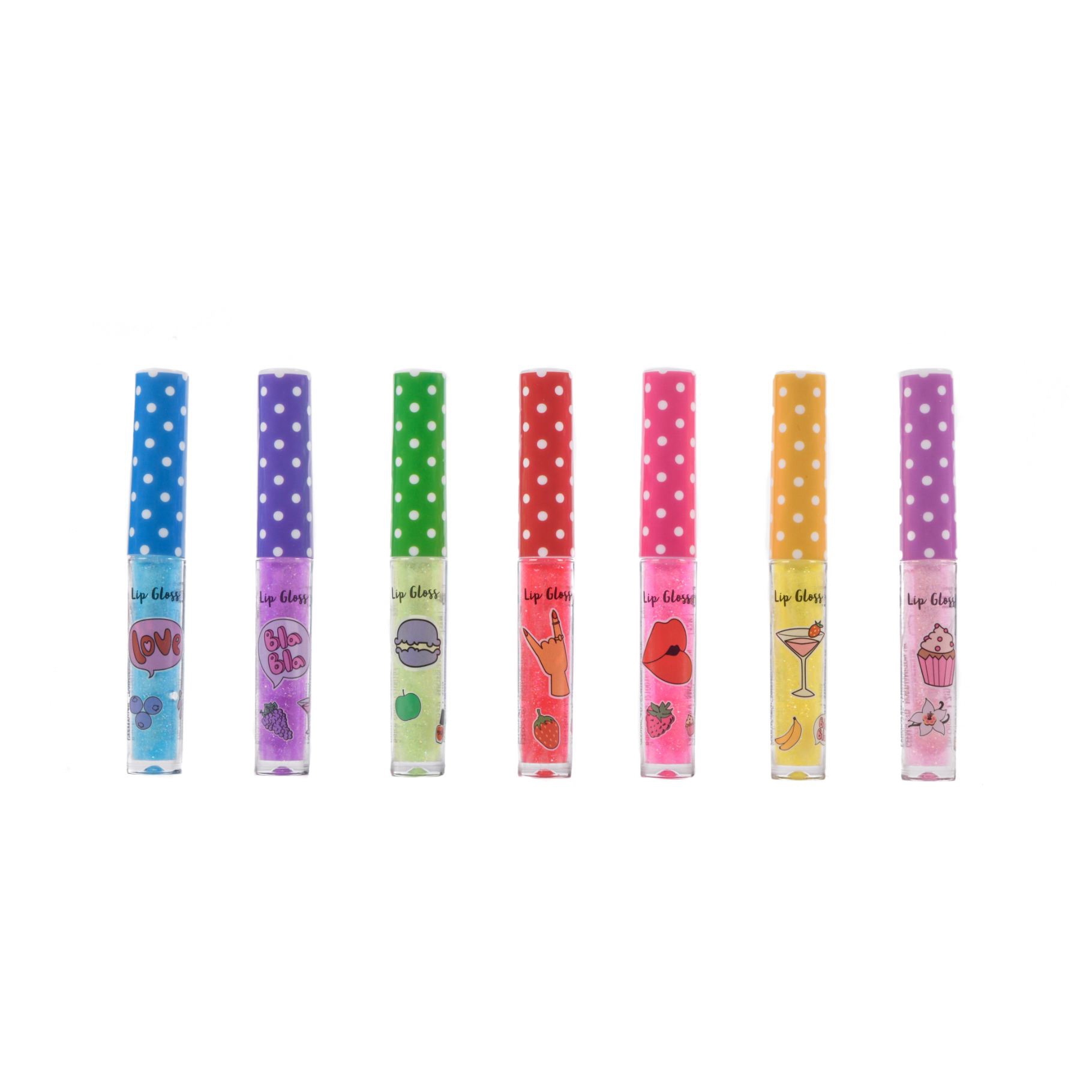 kerst: Create It! Lipgloss met glitter en geur 7-delig