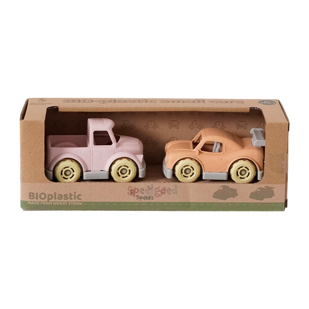BIOplastic Vintage Autoset Pastel Roze 2-delig