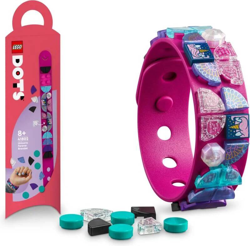 Lego dots armband - eenhoorns voor altijd - 41802