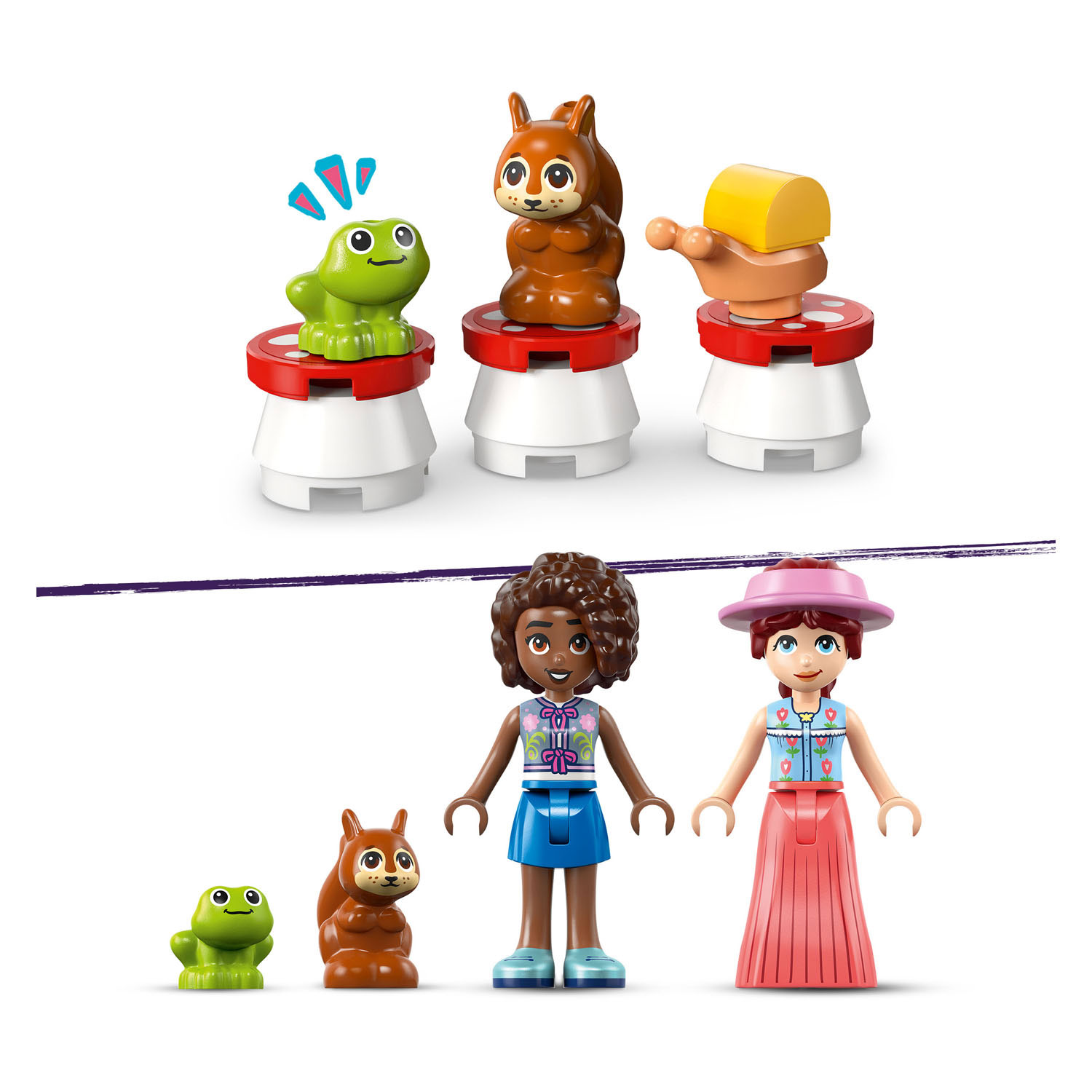 LEGO Friends 42690 Theekransje in het Bos