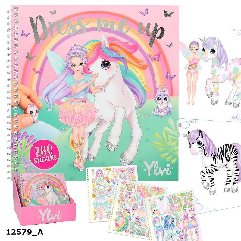 12579 Ylvi dress me up stickerboek