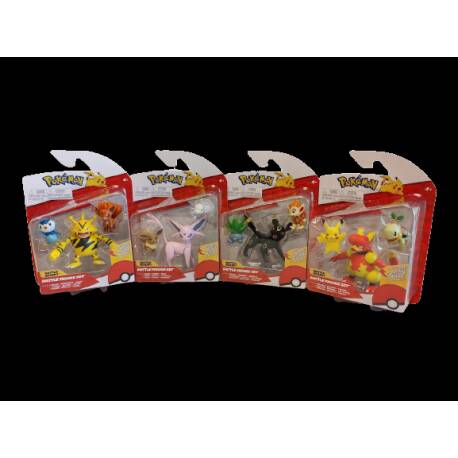 Pokémon battle figure set wave 13 ( 3 pak )