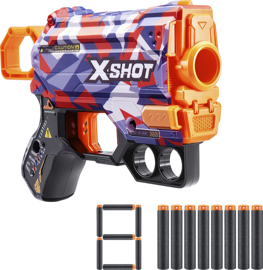 X-Shot Skins Dart Blaster (8 darts) 