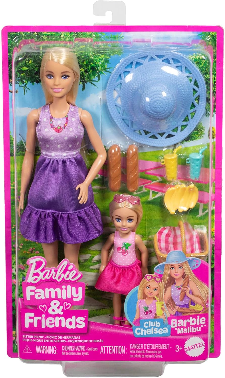 Barbie Malibu Picknickset met Chelsea